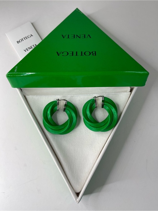 Bottega Veneta Jewelry - Bottega Veneta Twist Hoop Earrings (sterling silver)